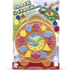 Brinquedo Para Bebe Relogio Clock Clock 12pcs-116301-13863