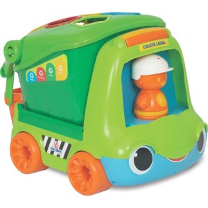 Brinquedo Para Bebe Truckids Coleta Legal C/ativid-114223-13298