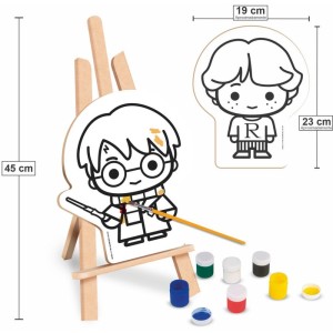 Brinquedo Para Colorir Harry Potter Kit Pintura-115553-43072