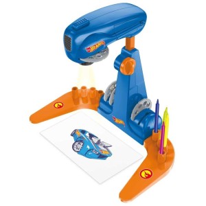 Brinquedo Para Colorir Mesa Projetora Hot Wheels-114467-12307