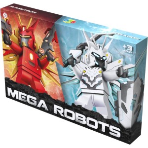 Brinquedo Para Montar Boneco Mega Rebots C/2unid.-114731-18331