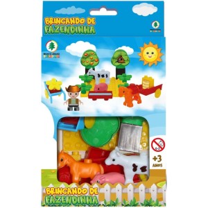 Brinquedo Para Montar Brincando De Fazendinha-115242-80575