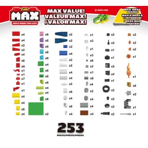 Brinquedo Para Montar Max Construction 253pcs-115666-87758