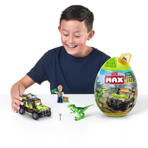 Brinquedo Para Montar Max Dino Adventure Serie1 252p-115667-51664