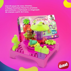 Brinquedo Para Montar Parque Encant.blocolandia 60pc-115542-82387