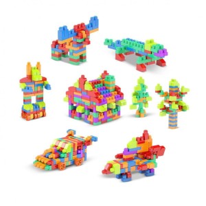 Brinquedo Para Montar Sacola Construcao Click 440pcs-115545-23998