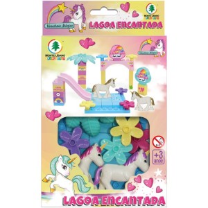 Brinquedo Para Montar Unicornio Magico Lagoa Encanta-115236-18900