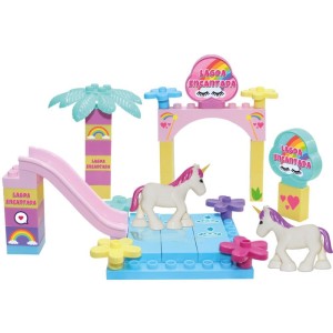 Brinquedo Para Montar Unicornio Magico Lagoa Encanta-115236-23231