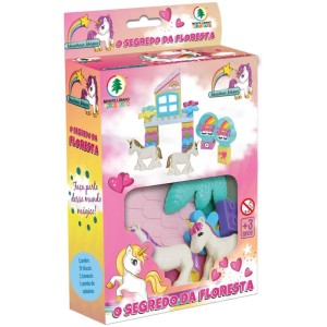 Brinquedo Para Montar Unicornio Magico Segr.da Flore-115237-15698