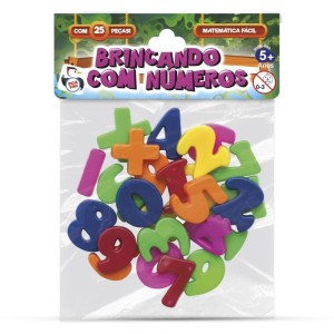 Brinquedo Pedagogico Jogo De Numeros 25pcs-116321-63355