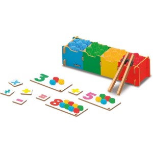 Brinquedo Pedagogico Separaçao Cores E Contando-115443-13986