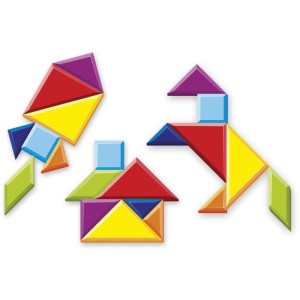 Brinquedo Pedagogico Tangram 14pcs-114736-13659