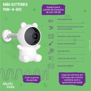 Baba Eletronica Wifi Peek-a-boo-BB469-16867