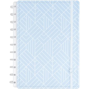 Caderno Inteligente Grande Ice Blue 80fls.-114185-15286