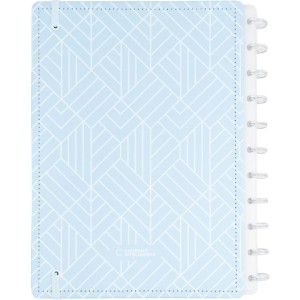 Caderno Inteligente Grande Ice Blue 80fls.-114185-73515