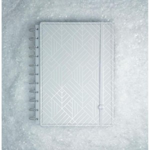 Caderno Inteligente Grande Ice Grey 80fls-113814-43742