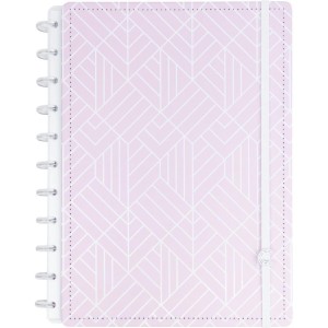 Caderno Inteligente Grande Ice Pink 80fls.-114182-24196