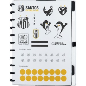 Caderno Inteligente Grande Santos 80fls.-114180-16271