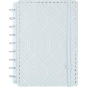 Caderno Inteligente Medio Ice Grey 80fls-113815-23185