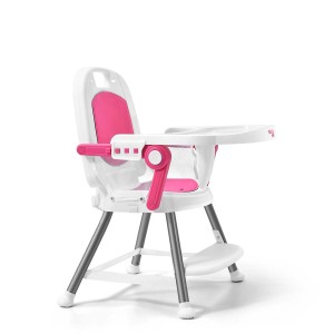 Cadeira De Alimentação 3 Em 1 Berry Multikids Baby Rosa-BB390-53268