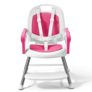 Cadeira De Alimentação 3 Em 1 Berry Multikids Baby Rosa-BB390-61252