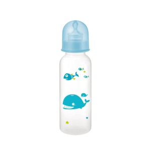 Mamadeira Ocean Pp Azul Ortoflex 250ml-BB119