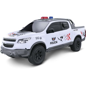 Carrinho Pick Up S-10 Policia Sp-115405-47578