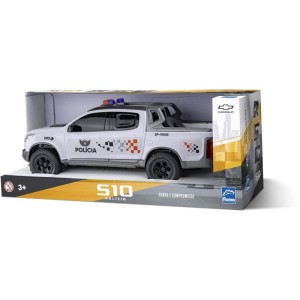 Carrinho Pick Up S-10 Policia Sp-115405-99159