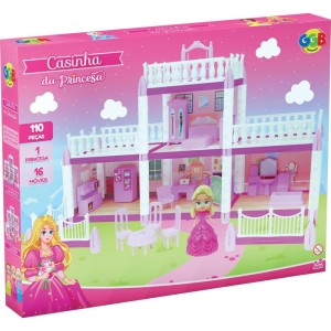 Casinha De Boneca Casinha Da Princesa 110pcs-114728-25848