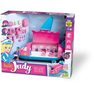 Cenario Tematico (playset) Aviao Da Judy C/acessorios-114318-70988