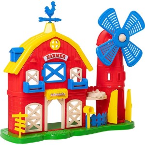 Cenario Tematico (playset) Celeiro Farmer C/4 Bichinhos-114316-36843