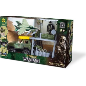 Cenario Tematico (playset) Forte Militar C/boneco E Jipe-114320-65256