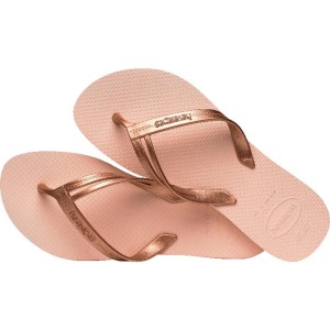 Chinelo Havaianas Feminino Elegance 35/6 Rosa Ballet-116145-64445