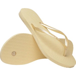 Chinelo Havaianas Feminino Slim 35/6 Buttercream-116157-14263