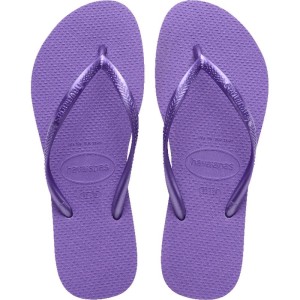 Chinelo Havaianas Feminino Slim 35/6 Lilas Escuro-116154-26864