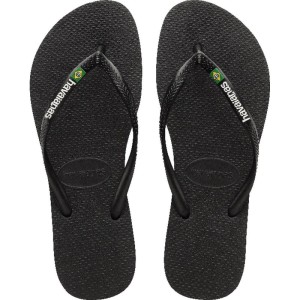 Chinelo Havaianas Feminino Slim Brasil 35/6 Preto-116166-51969