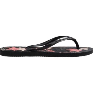 Chinelo Havaianas Feminino Slim Organic 35/6 Preto/cinza-116184-72367