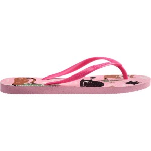 Chinelo Havaianas Feminino Slim Pets 33/4 Rosa Glow-116196-28797