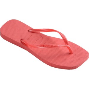 Chinelo Havaianas Feminino Slim Square 35/6 Coral Tropica-116204-67447