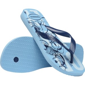 Chinelo Havaianas Infantil Top Disney 25/6 Azul Lavanda-116062-12748