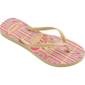 Chinelo Havaianas Licenciado Slim Disney 35/6 Buttercream-116193-16949