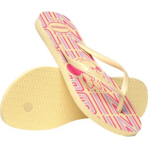 Chinelo Havaianas Licenciado Slim Disney 35/6 Buttercream-116193-66946