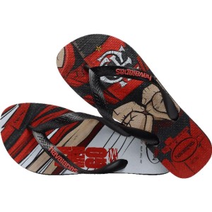 Chinelo Havaianas Licenciado Top Flamengo 37/8 Preto-116047-24909