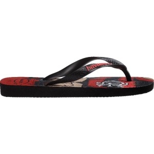 Chinelo Havaianas Licenciado Top Flamengo 37/8 Preto-116047-30558