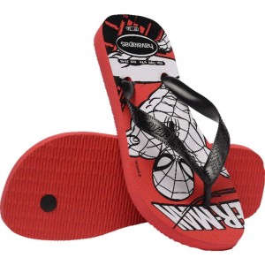 Chinelo Havaianas Licenciado Top Marvel 35/6 Vermelho/preto-116039-55020