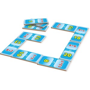 Domino Adicao+ Em Madeira 28pcs-115591-52700