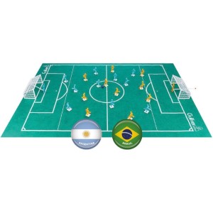 Futebol De Botao Club 2 Brasil X Argentina-115635-52634