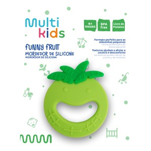 Mordedor De Silicone Funny Fruit Coco-BB1235-73113