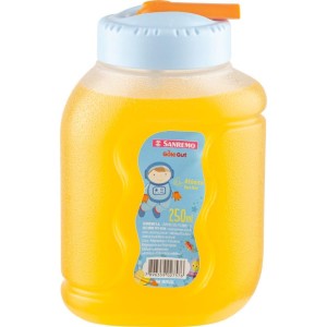 Garrafa Plastica Gole Gut 250 Ml Tampa Azul-113692-42918