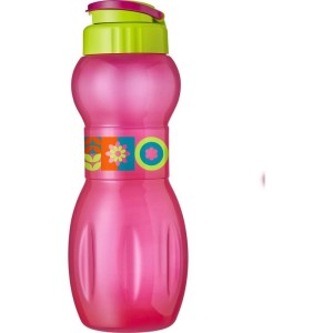 Garrafa Plastica Infinty Decorada Rosa 1000ml-114095-37013